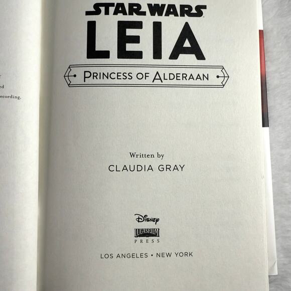 Star Wars Leia: Princess of Alderaan by Claudia Gray (2017, Hardcover) - Picture 6 of 8